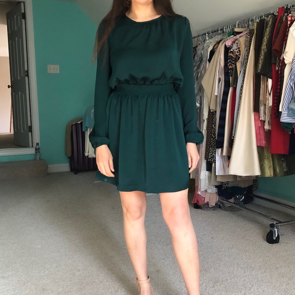Green dress